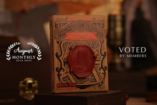 Jack the Ripper & Sherlock Holmes Playing Cards - Stalemate Edition (August Monthly Deck Drop 15% off)