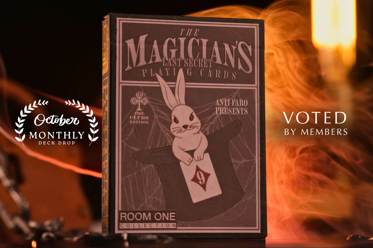 The Magician's Last Secret Playing Cards - Clubs Edition (October Monthly Deck Drop 15% off)