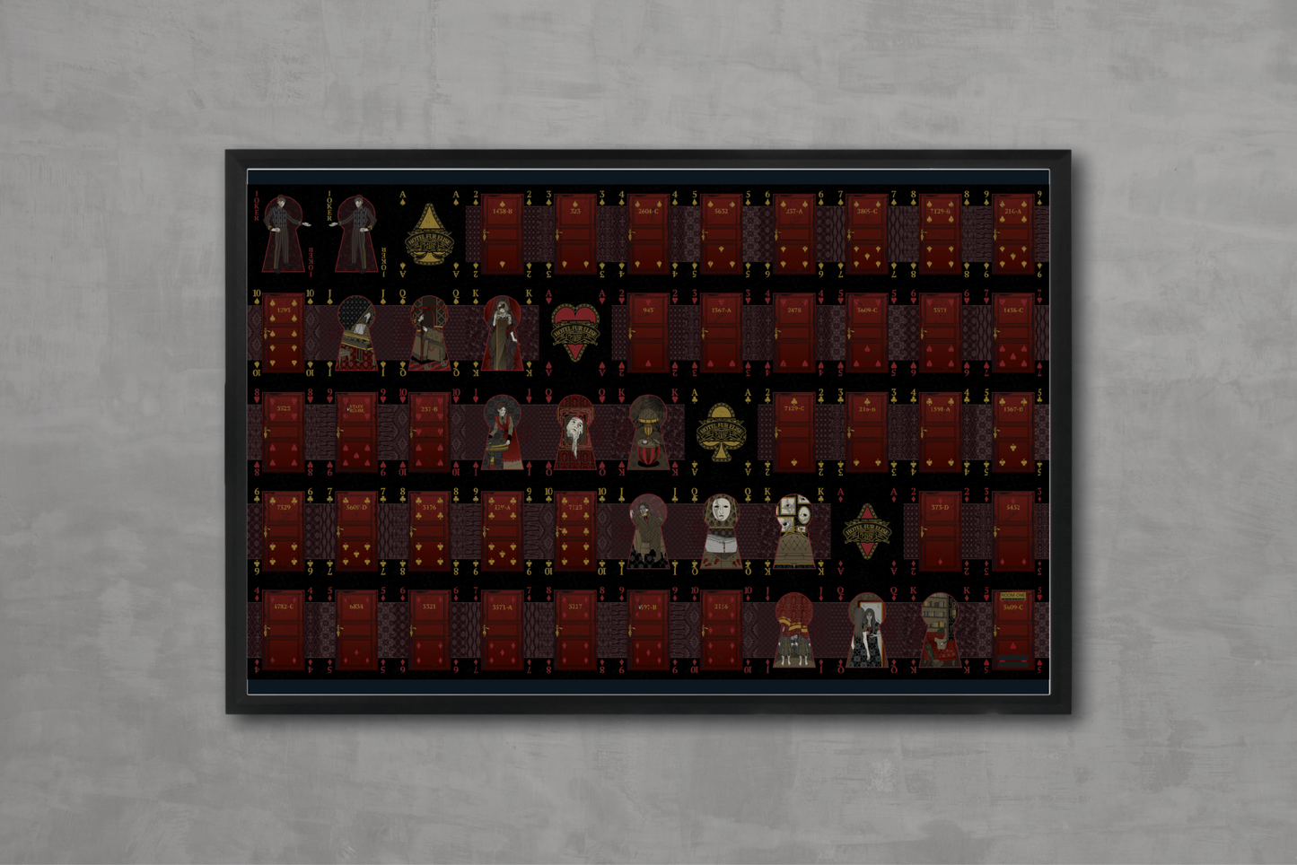 (PREORDER) Hotel Fur Elise Playing Cards - Uncut Sheet