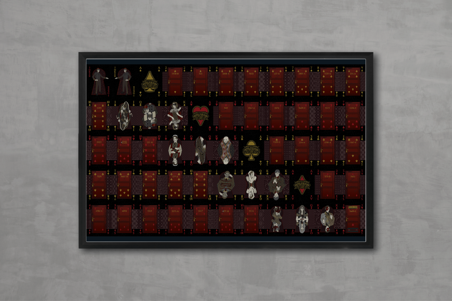 (PREORDER) Hotel Fur Elise Playing Cards - Uncut Sheet