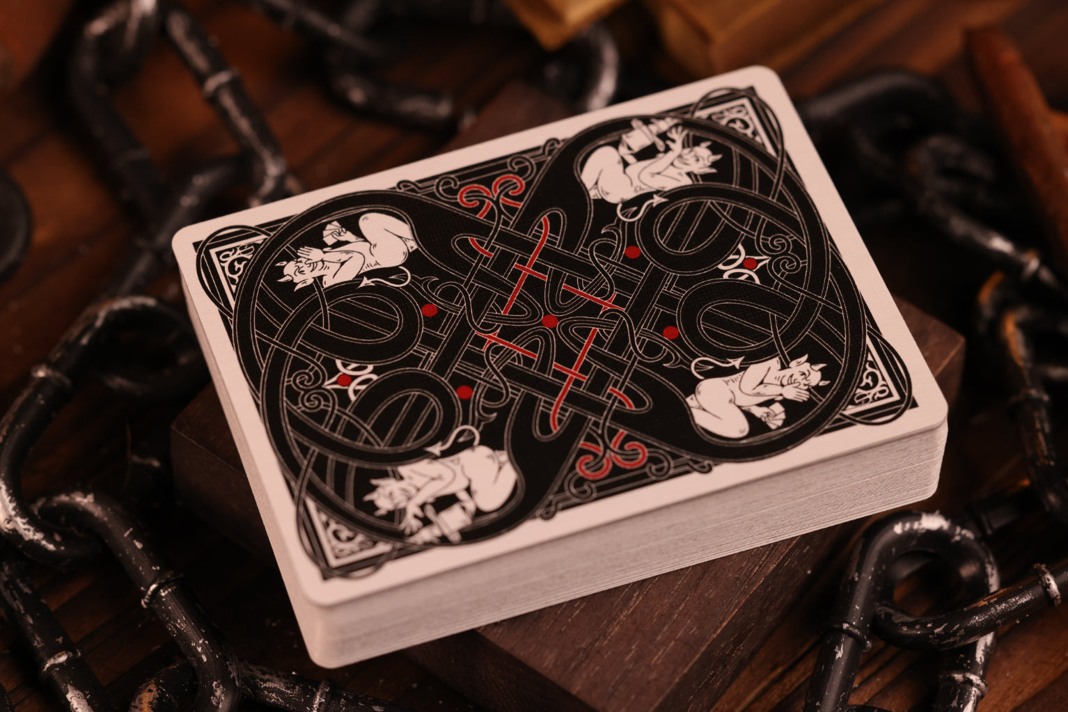 Fully Marked Diamonds Edition Card Back displayed in a stack