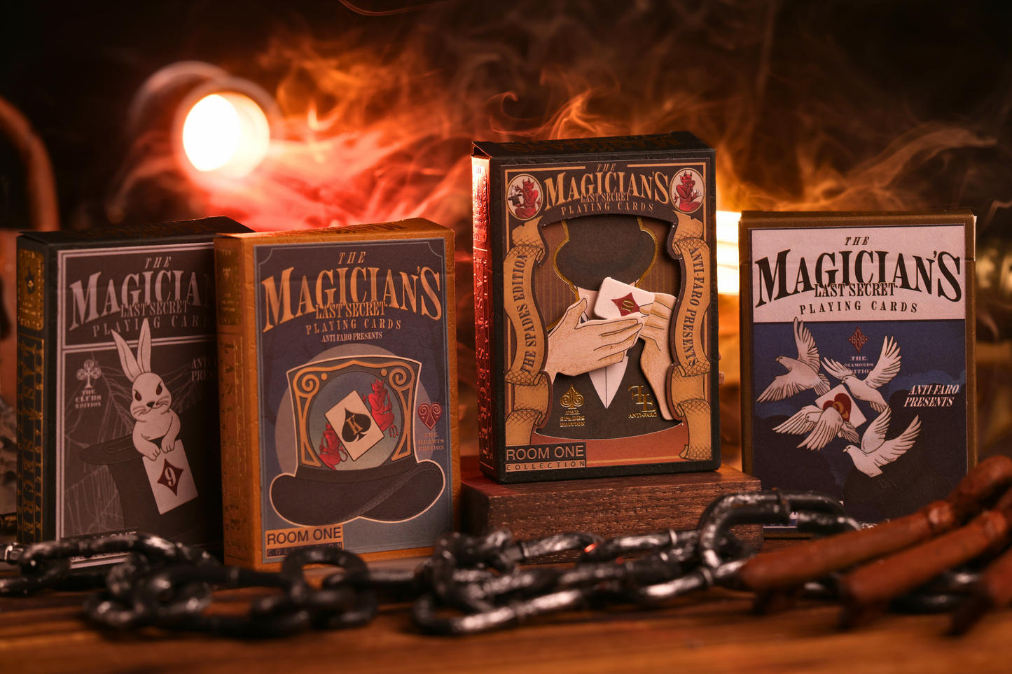 (PREORDER) Half-Brick Set - The Magician's Last Secret Playing Cards