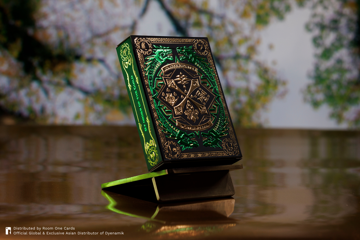 (BACKORDER) Monster Hunter Playing Cards - Collectors Edition Green