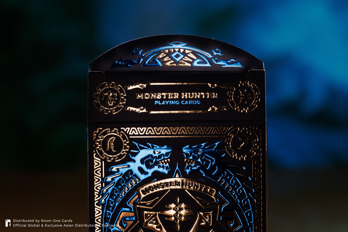 (BACKORDER) Monster Hunter Playing Cards - Collectors Edition Blue