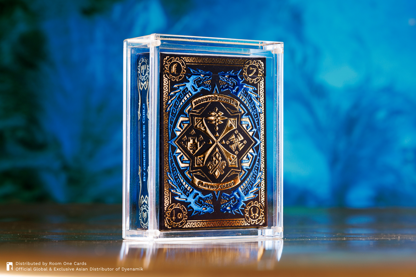 (BACKORDER) Monster Hunter Playing Cards - Collectors Edition Blue