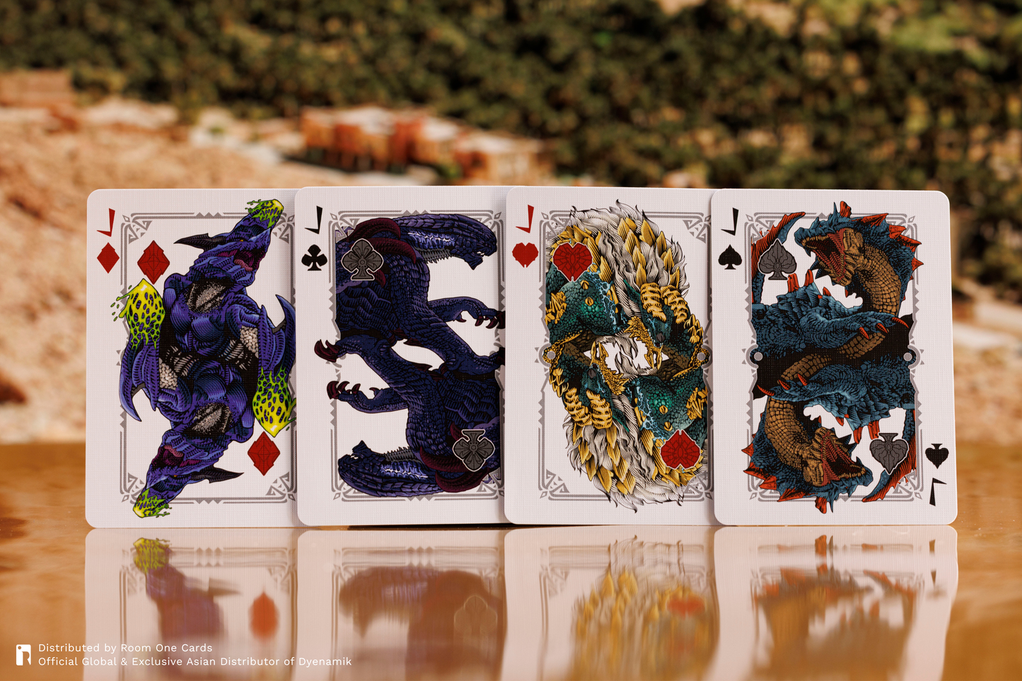 (BACKORDER) Monster Hunter Playing Cards - Monster Hunter Set