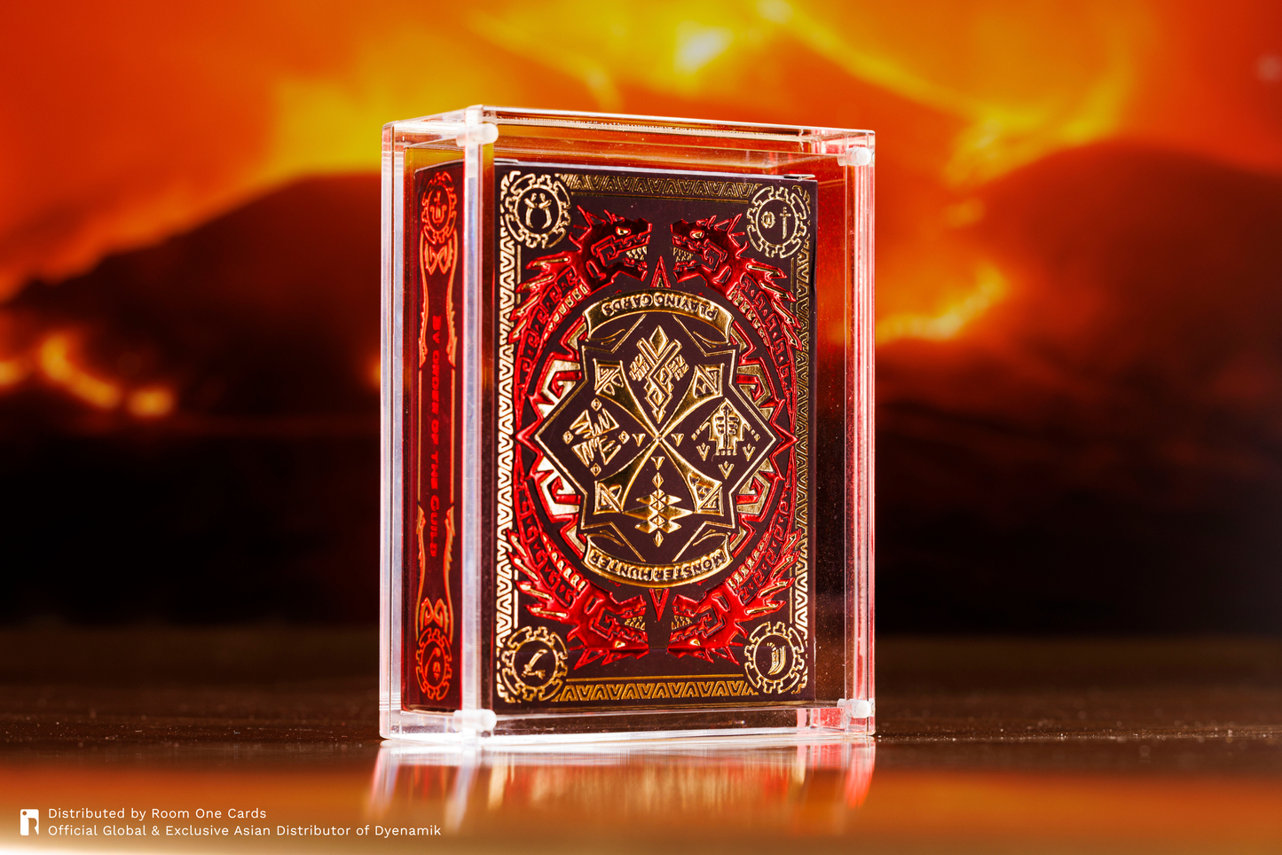 (BACKORDER) Monster Hunter Playing Cards - Collectors Edition Red