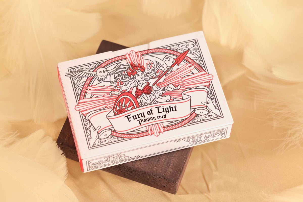 Mythic Edition Fury of Light - Mythic Divide Playing Cards – Room One Cards