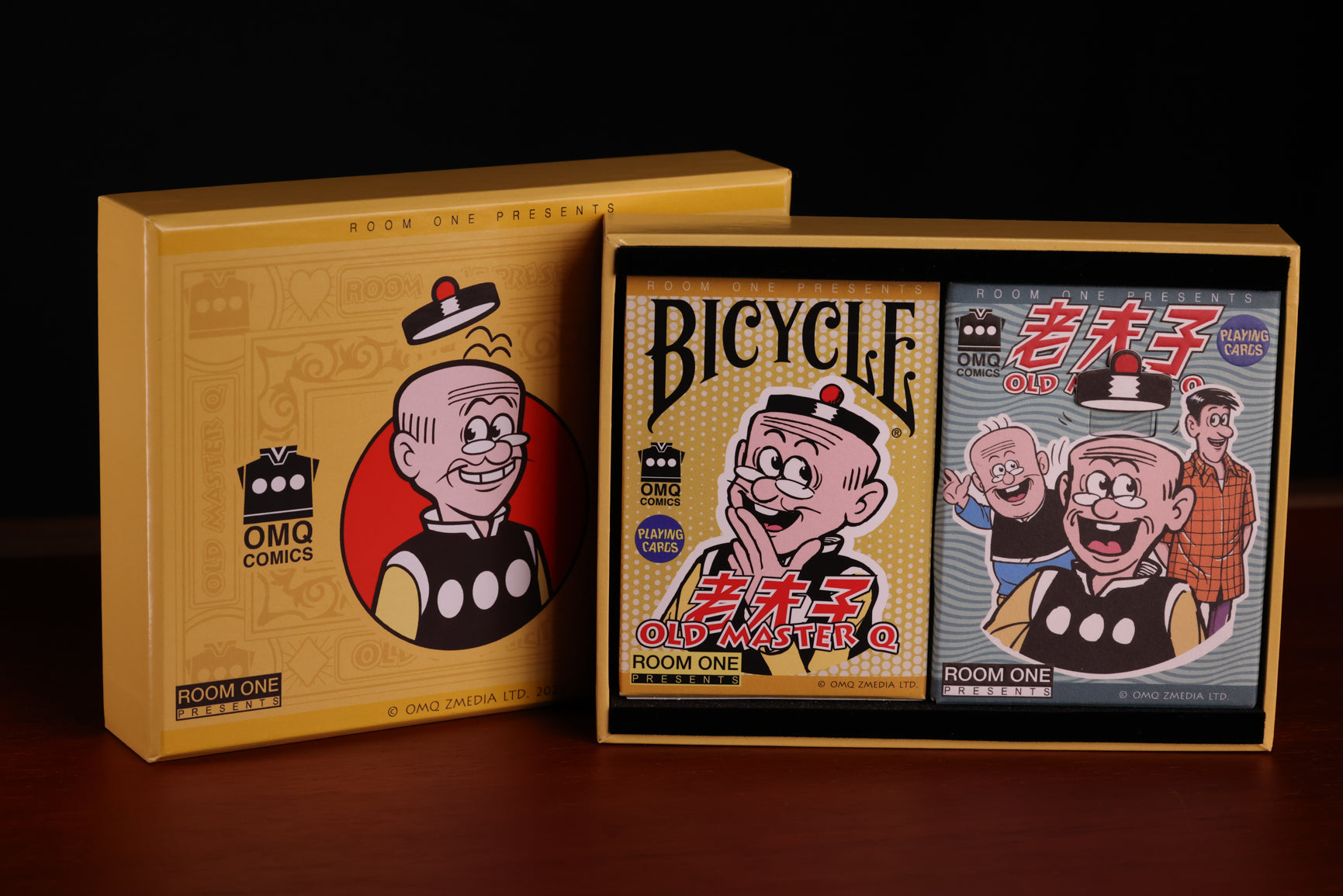 Old Master Q Playing Cards | Room One x Old Master Q x Bicycle – Room ...