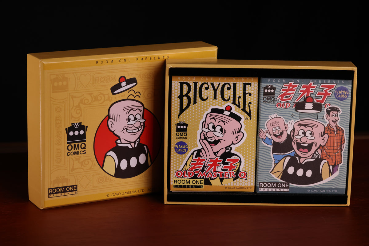Master Q Angry Old Master Q Playing Cards - Collector's Set – Room One Cards