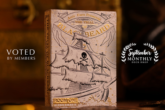 The Trial of Blackbeard Playing Cards | PEARL Standard Edition (Sept) Monthly Deck Drop 15%off)