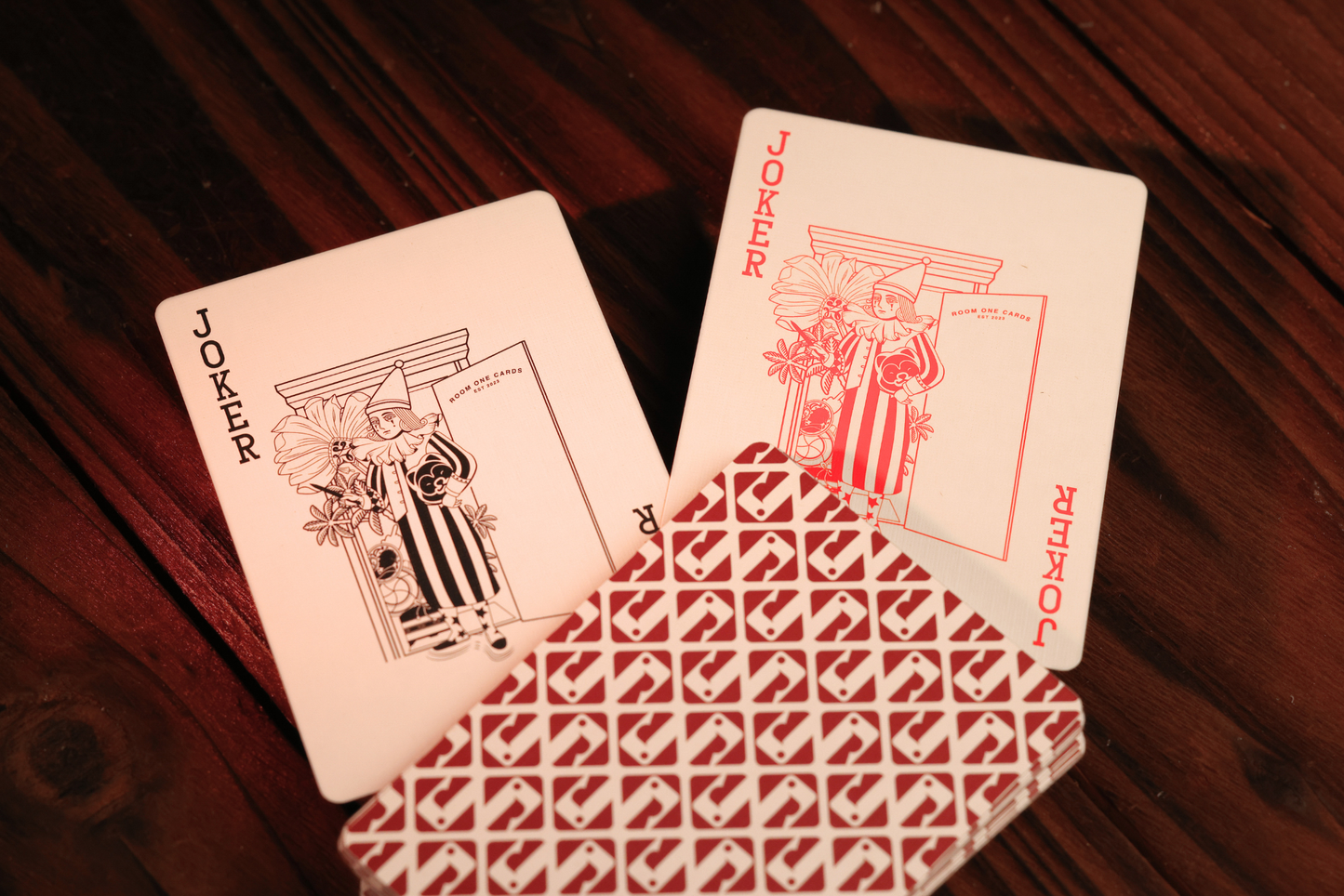 Red Roots Playing Cards - Pine Edition