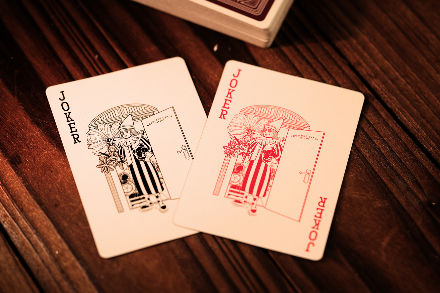 Red Roots Playing Cards - Walnut Edition