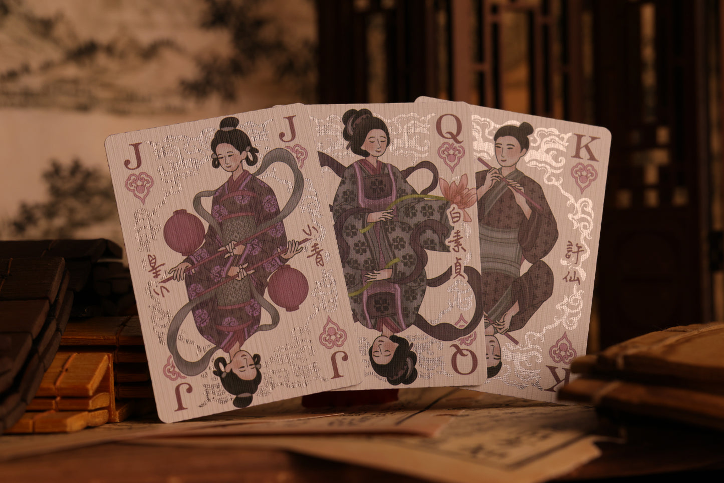 (PREORDER) Strange Tales from A Chinese Studio Playing Cards | Gaoyu Special Edition