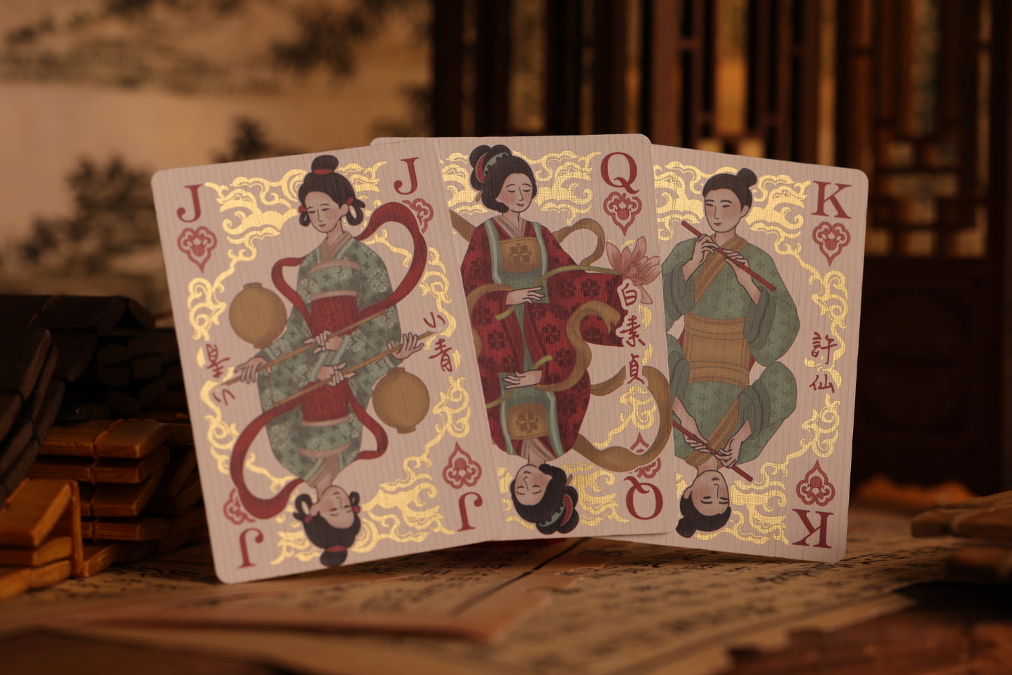 (PREORDER) Strange Tales From A Chinese Studio Playing Cards | Hupo Special Edition