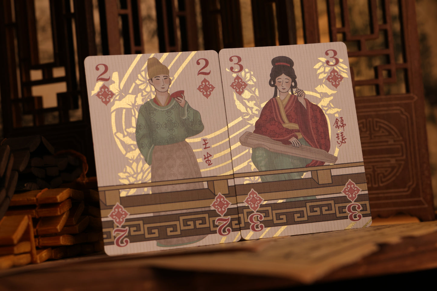 (PREORDER) Strange Tales From A Chinese Studio Playing Cards | Hupo Special Edition