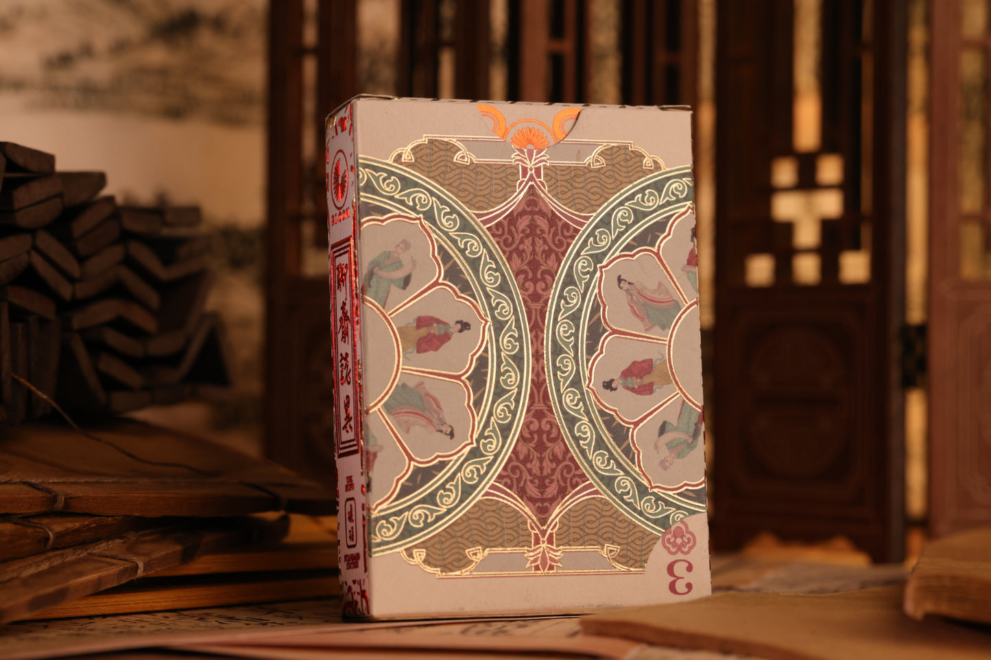 (PREORDER) Strange Tales From A Chinese Studio Playing Cards - Hupo Standard Edition