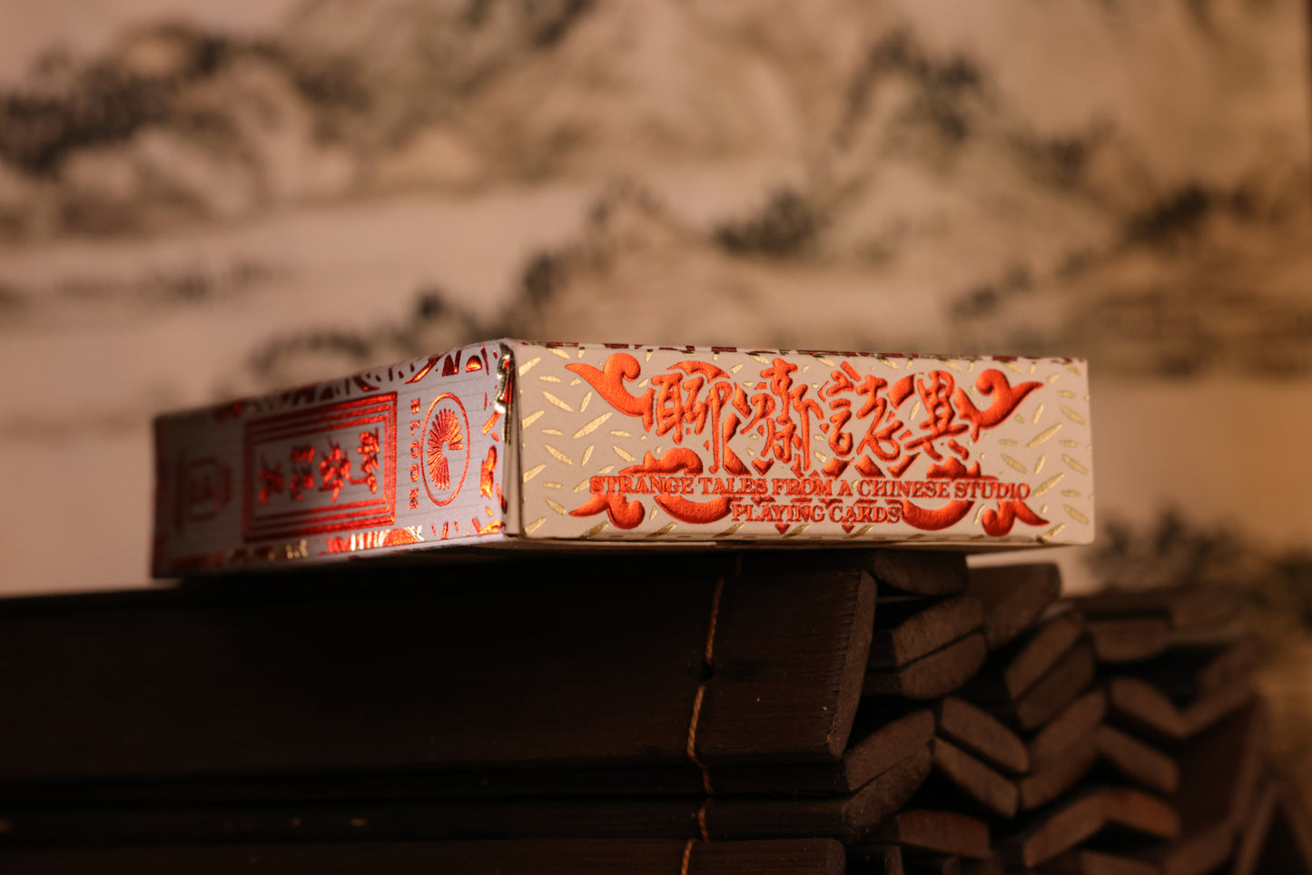 (PREORDER) Strange Tales From A Chinese Studio Playing Cards - Hupo Standard Edition