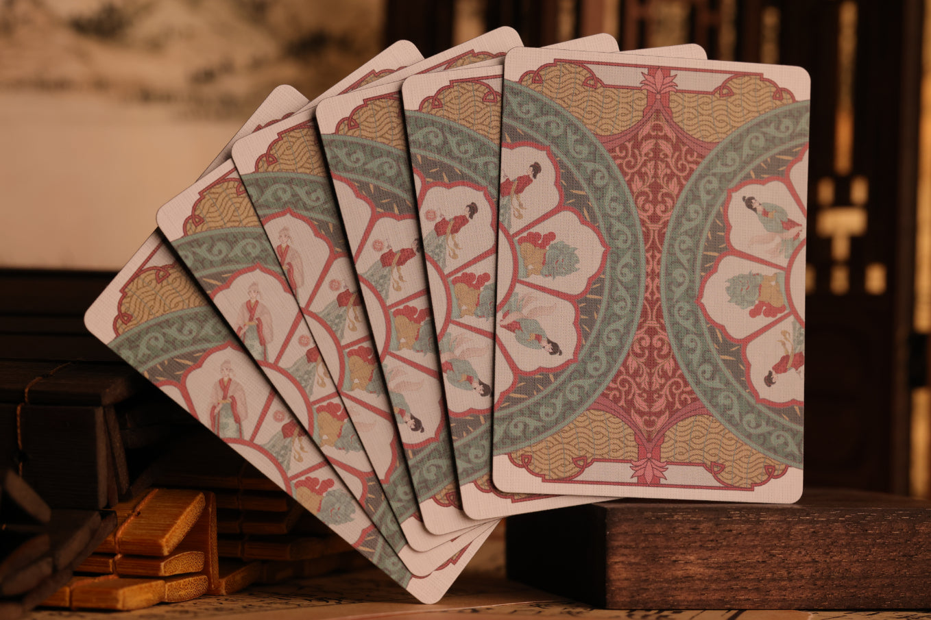 (PREORDER) Strange Tales From A Chinese Studio Playing Cards - Hupo Standard Edition