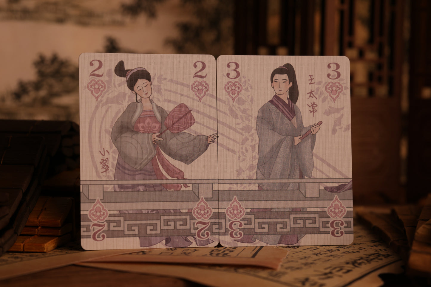 (PREORDER) Strange Tales from A Chinese Studio Playing Cards - Gaoyu Standard Edition