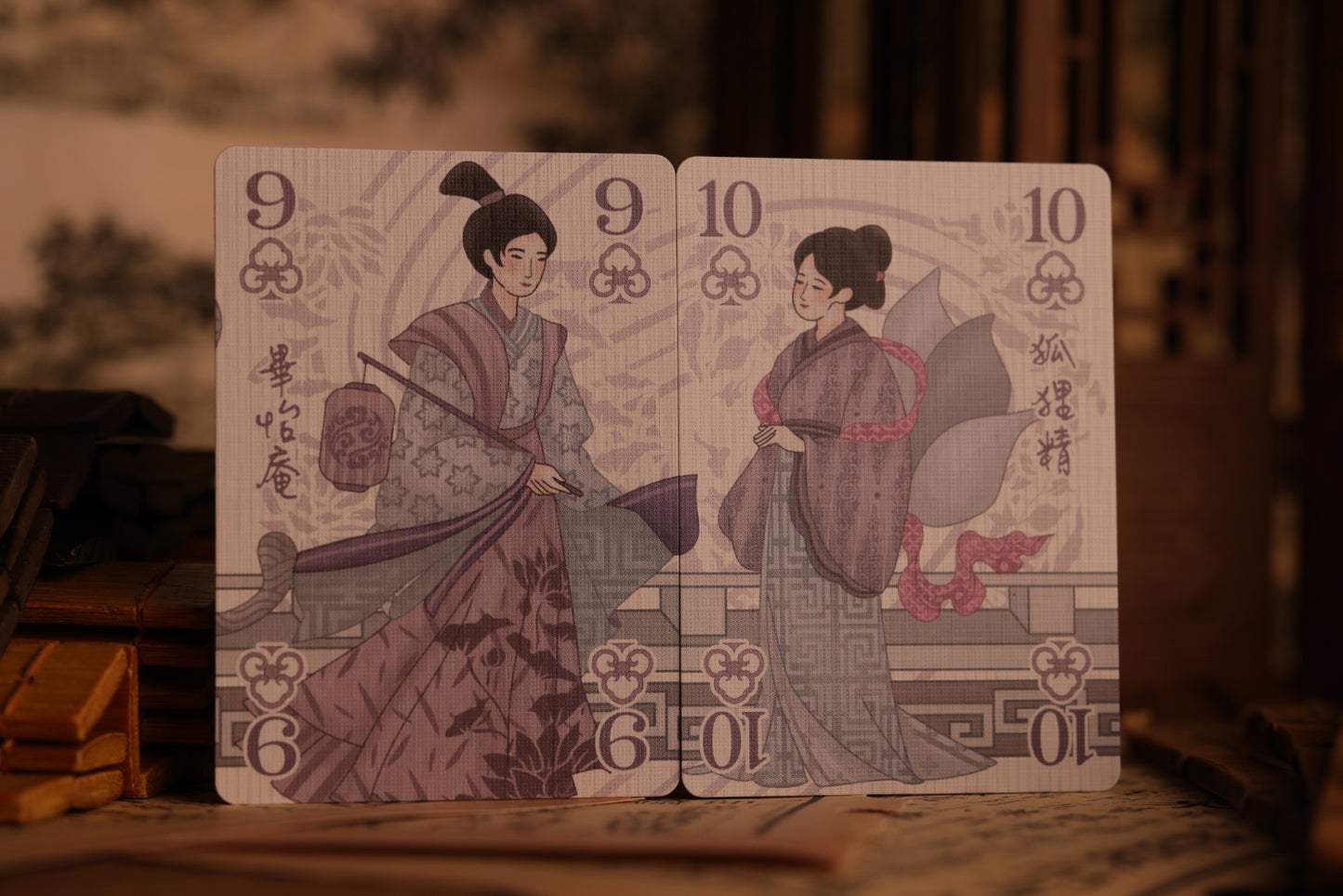 (PREORDER) Strange Tales from A Chinese Studio Playing Cards - Gaoyu Standard Edition