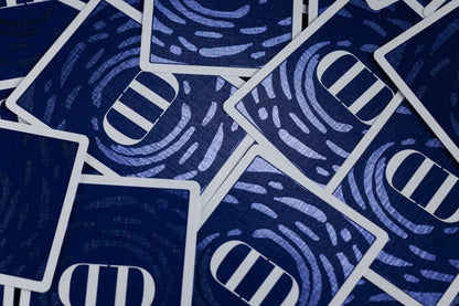 Smoke and Mirrors Playing Cards - Water Moon