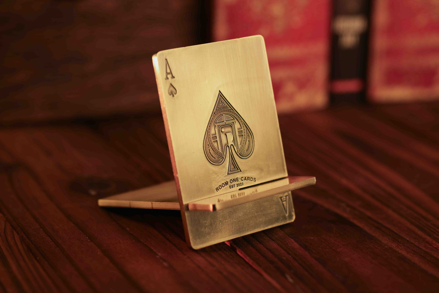 Red Roots Playing Cards - Display Set