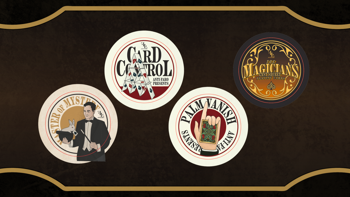 (PREORDER) The Magician's Last Secret Playing Cards - Sticker Set