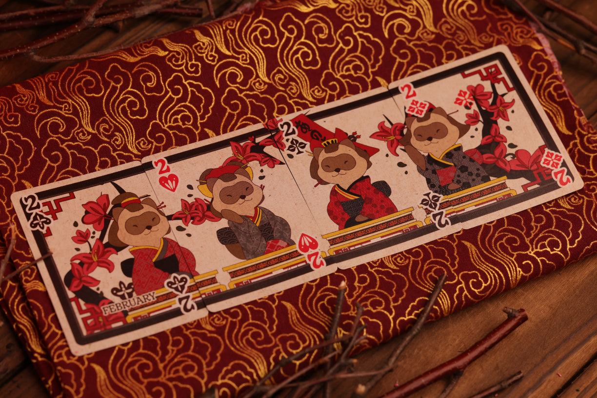 Hanafuda Edition Number Cards