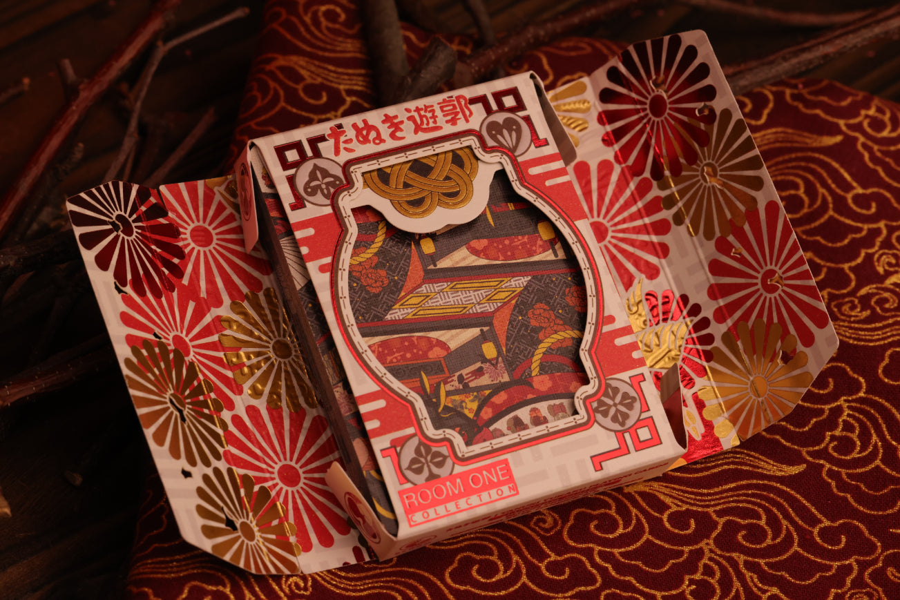 Hanafuda Edition Opened Tuck Box