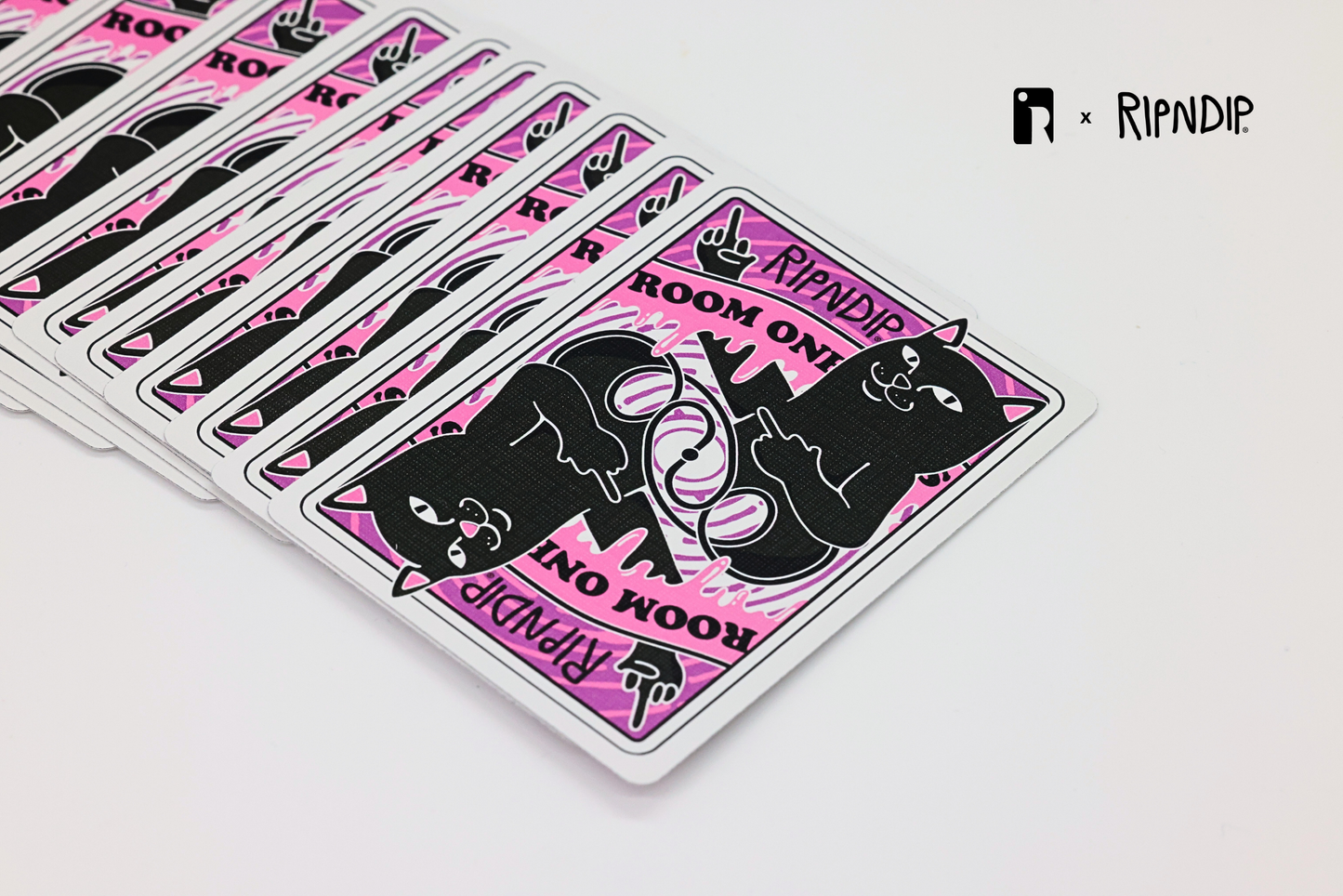 RIPNDIP Playing Cards - The Pink One