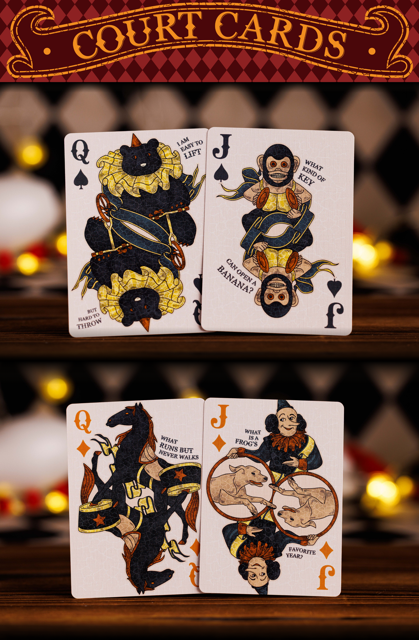 (PREORDER) Night at Circus Playing Cards - Collector's Set