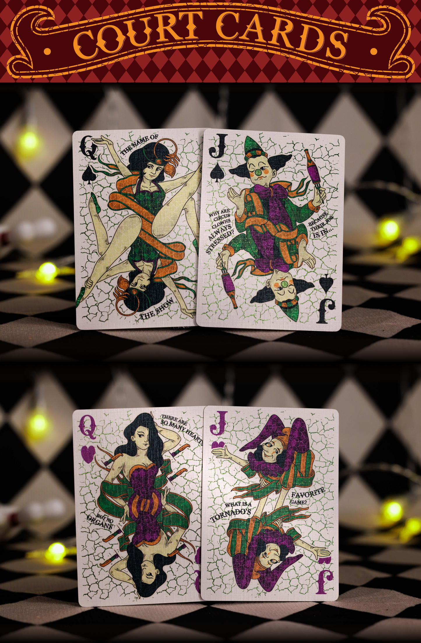 (PREORDER) Night at Circus Playing Cards - Collector's Set