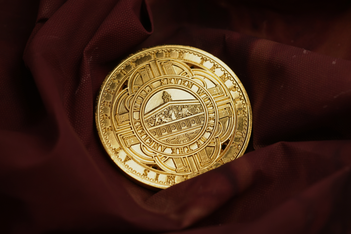 (PREORDER) The Temple of Artemis at Ephesus Playing Cards - Collector's Coin