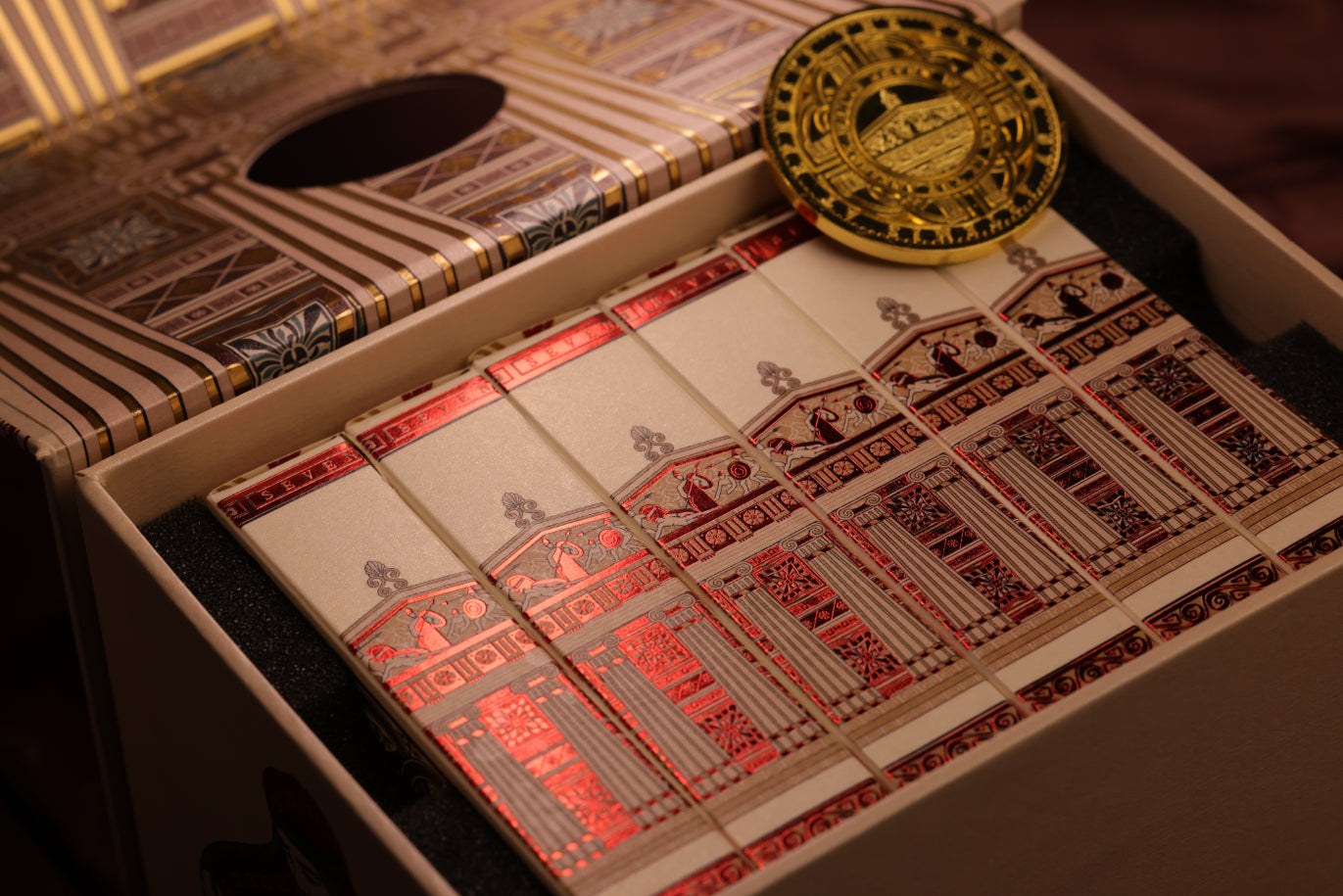 (PREORDER) The Temple of Artemis at Ephesus Playing Cards - Half Brick Set