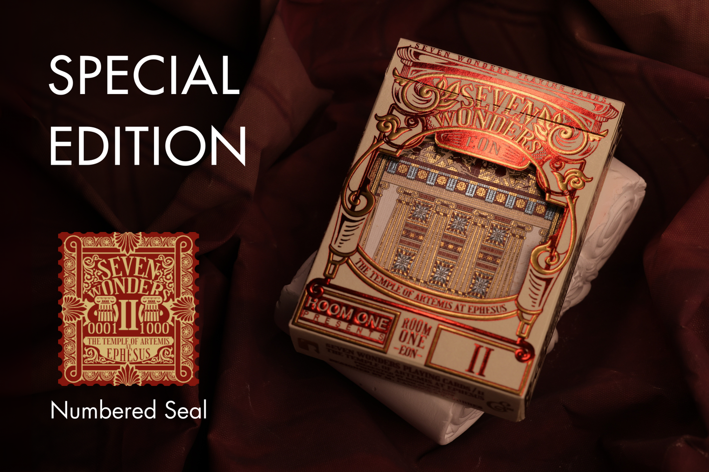 (PREORDER) The Temple of Artemis at Ephesus Playing Cards - Half Brick Set