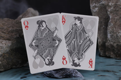 Origami Black Edition Court Cards (Hearts)