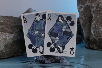 Origami Blue Edition Court Cards (Clubs)