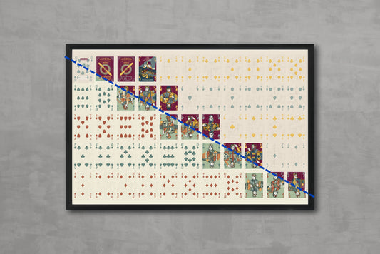 Wright Brothers Playing Cards - Uncut Sheet