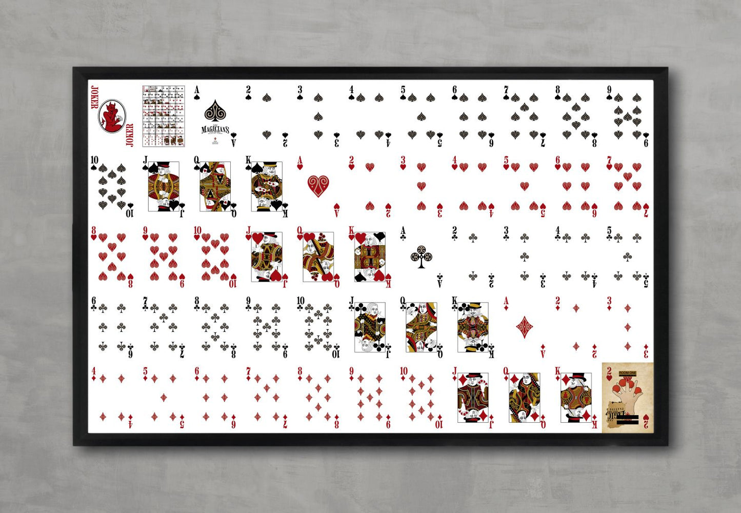 (PREORDER) The Magician's Last Secret Playing Cards - Uncut Sheet