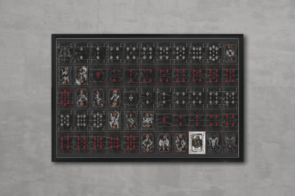 (PREORDER) Voodoo Playing Cards - Uncut Sheet