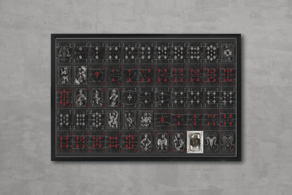 (PREORDER) Voodoo Playing Cards - Uncut Sheet