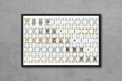 Andersen's Fairy Tales Playing Cards - Uncut Sheet