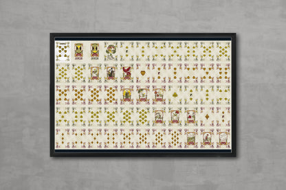 Andersen's Fairy Tales Playing Cards - Uncut Sheet