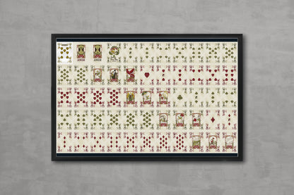 Andersen's Fairy Tales Playing Cards - Uncut Sheet