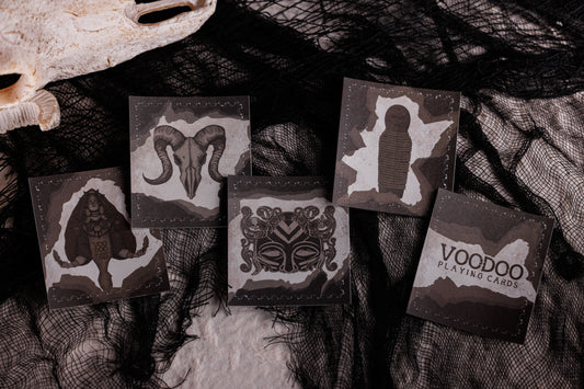 (PREORDER) Voodoo Playing Cards - Die-Cut Sticker Set