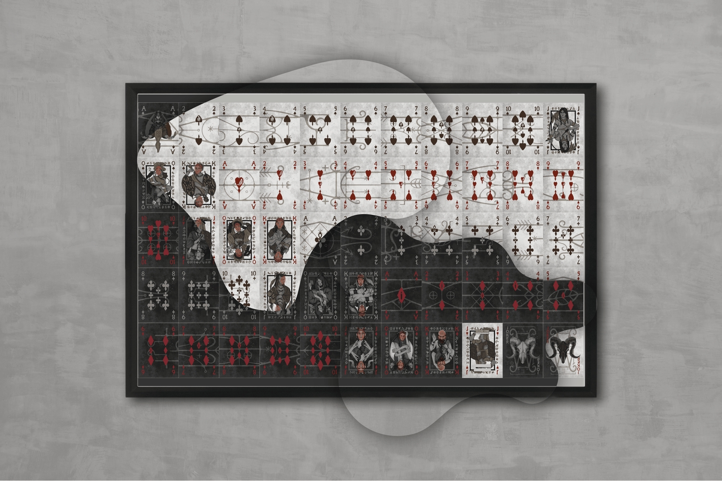 (PREORDER) Voodoo Playing Cards - Uncut Sheet
