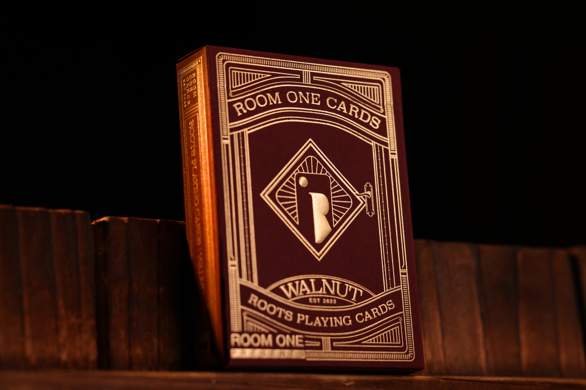 Red Roots Playing Cards - Walnut Edition – Room One Cards