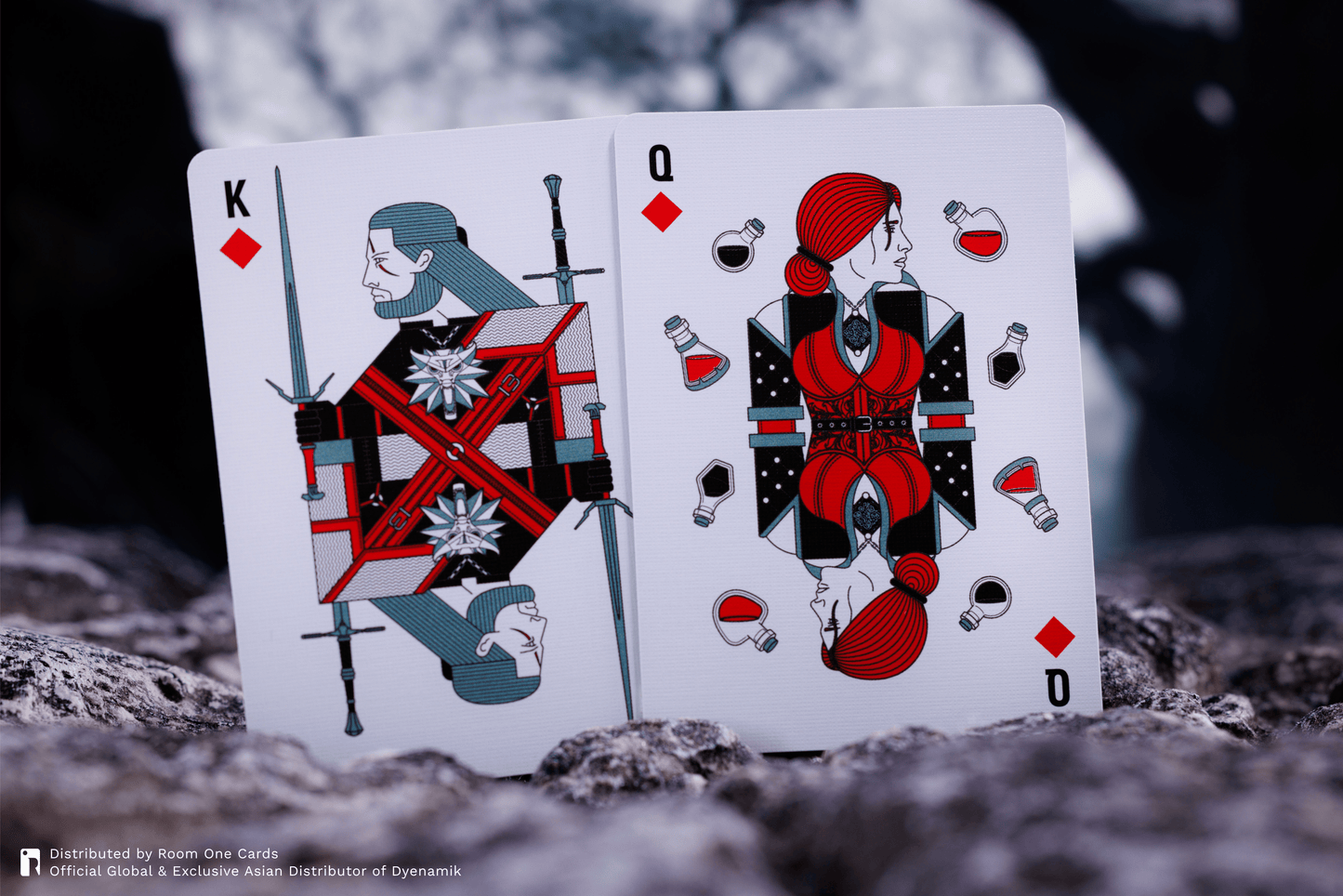 The Witcher Playing Cards - Red Edition