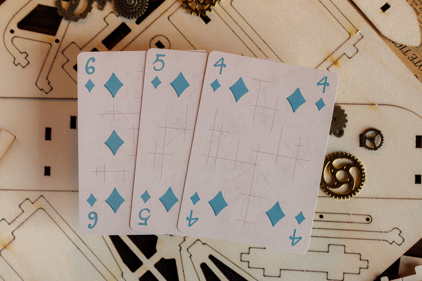 Wright Brothers Playing Cards - HALF-BRICK SET